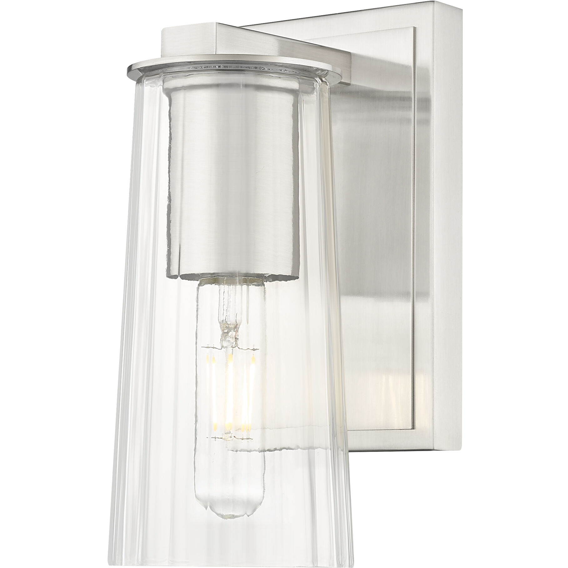 Titus 1 Light 4.5 inch Brushed Nickel Wall Sconce Wall Light