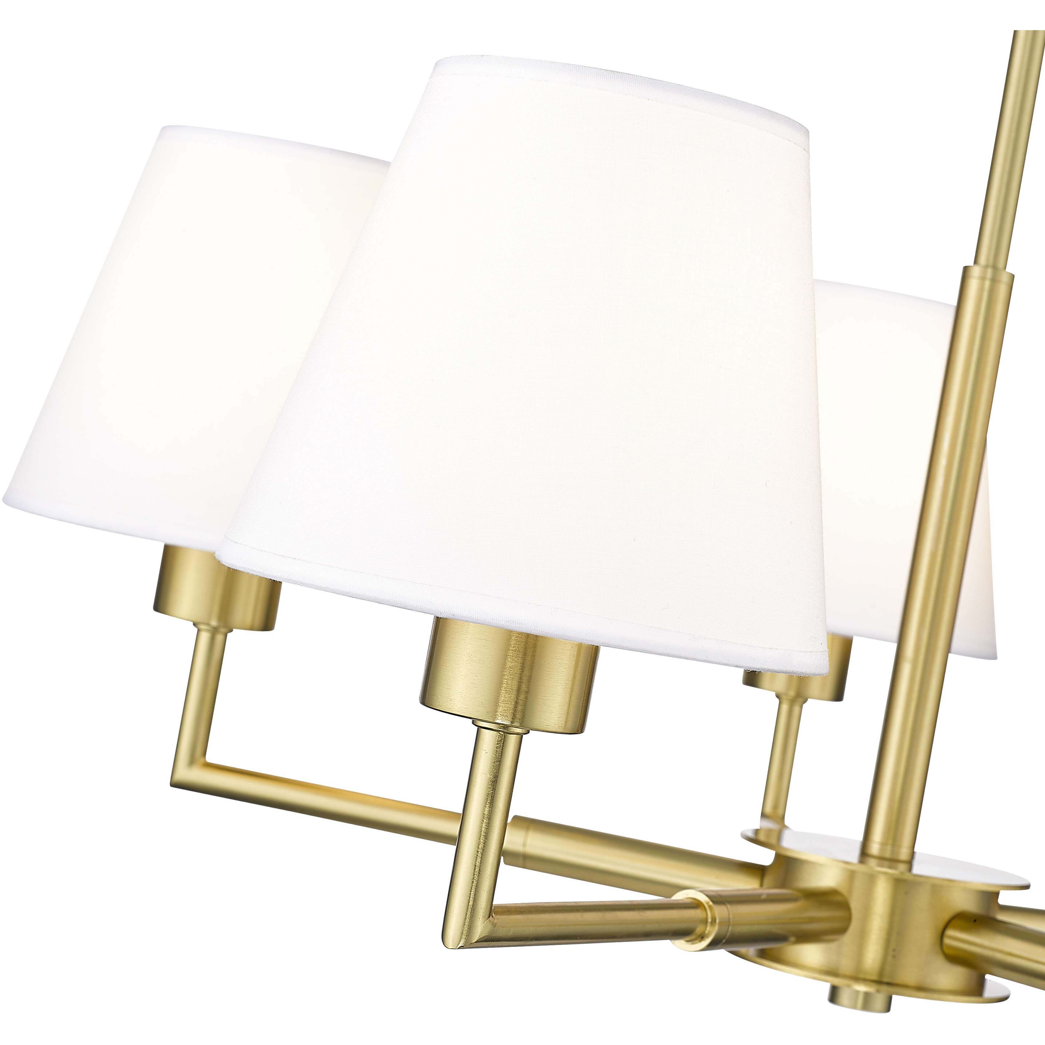 Leila 5 Light 26 inch Luxe Gold Chandelier Ceiling Light