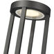 Leland LED 28.25 inch Sand Black Outdoor Pier Mounted Fixture
