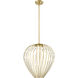 Savanti 1 Light 18 inch Modern Gold Pendant Ceiling Light