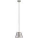 Lilly 1 Light 12 inch Brushed Nickel Pendant Ceiling Light