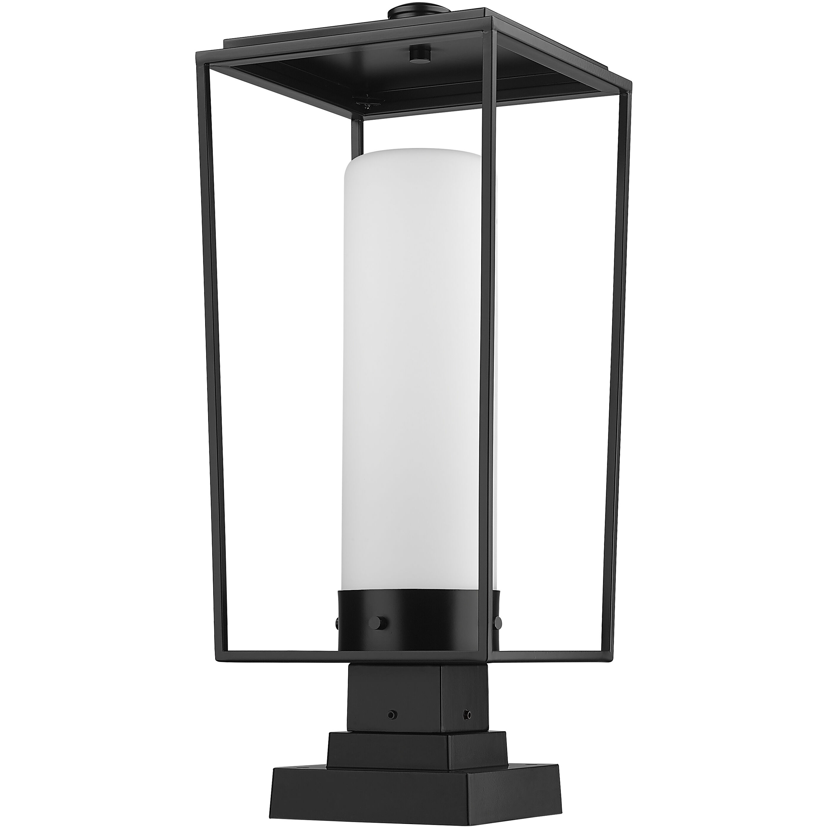 Sheridan 1 Light 24.75 inch Black Outdoor Pier Mounted Fixture