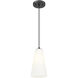 Farrell 1 Light 6 inch Matte Black Pendant Ceiling Light