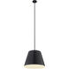 Lilly 1 Light 24 inch Matte Black Pendant Ceiling Light