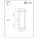 Fallow Outdoor Wall Light in Deep Bronze