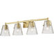 Analia 4 Light 36.00 inch Bathroom Vanity Light