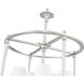 Katerina 5 Light 20 inch Brushed Nickel Chandelier Ceiling Light