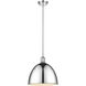 Sawyer 1 Light 12.5 inch Chrome Pendant Ceiling Light