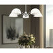 Breton 5 Light 33 inch Brushed Nickel Chandelier Ceiling Light