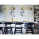 Barclay 6 Light 25 inch Olde Brass Chandelier Ceiling Light
