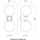 Laurent 2 Light 30 inch Black Outdoor Wall Light