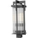 Fortis 2 Light 25.25 inch Sand Black Outdoor Post Mount Fixture