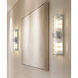 Meridian 2 Light 6 inch Brushed Nickel Wall Sconce Wall Light