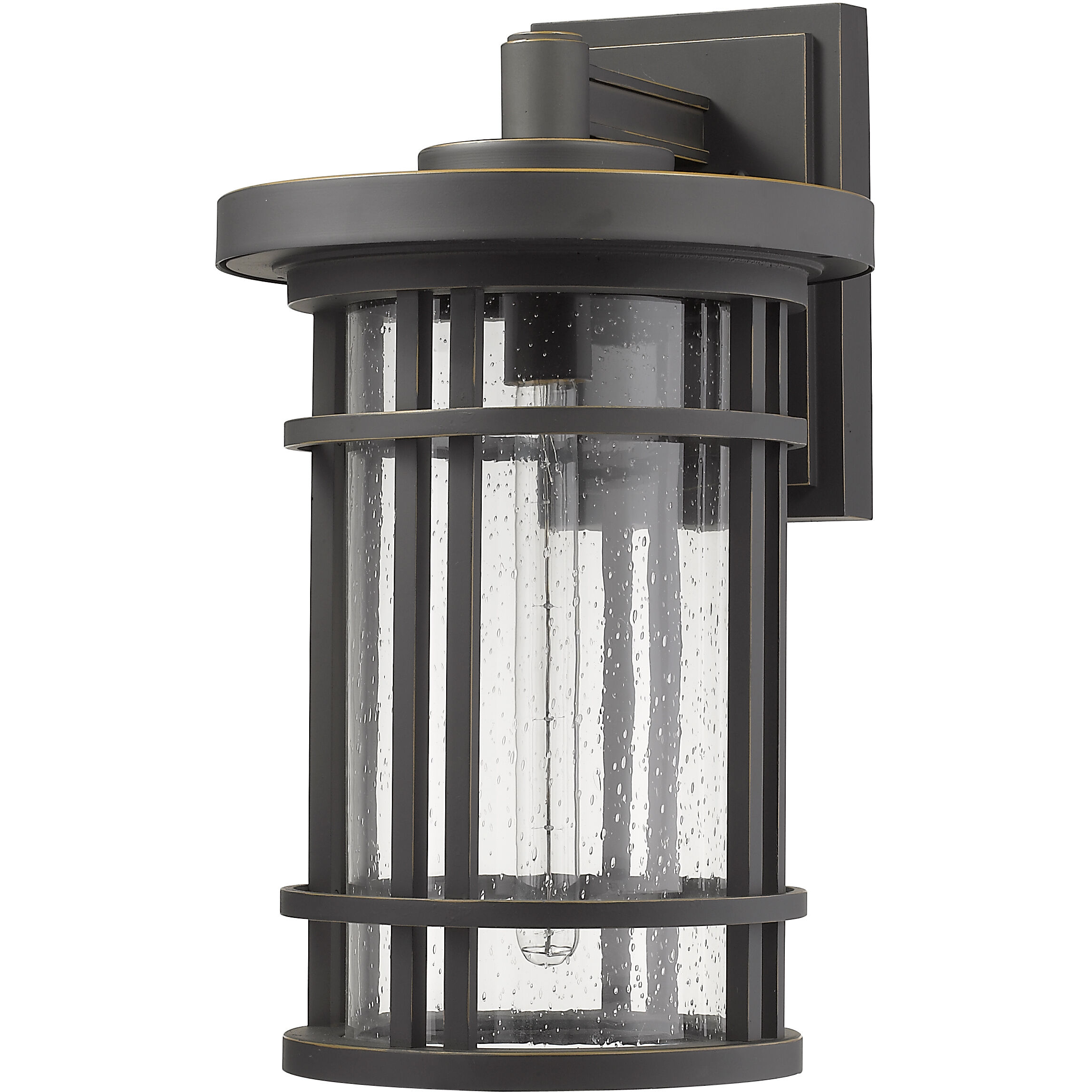 Jordan 1 Light 20 inch Oil Rubbed Bronze Outdoor Wall Light