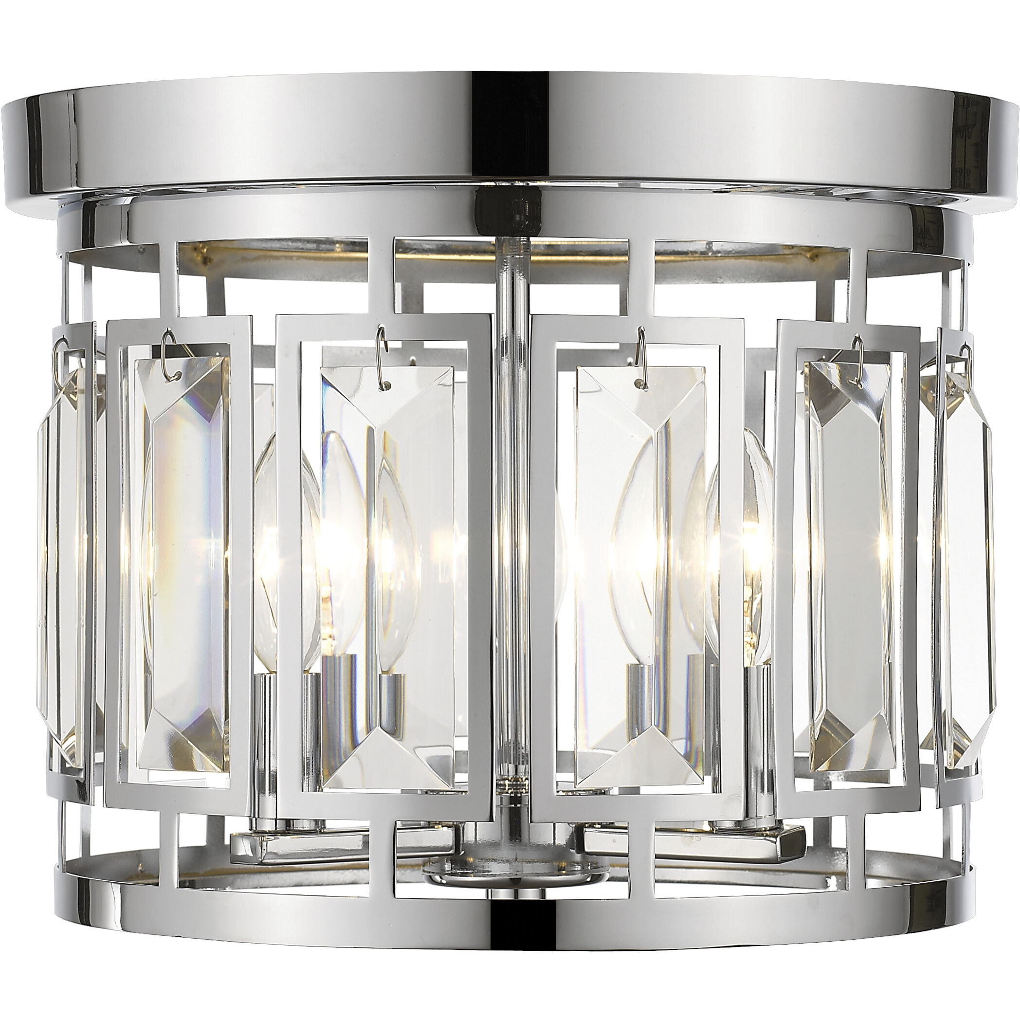 Mersesse 3 Light 12.50 inch Flush Mount