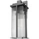 Fortis 3 Light 30.75 inch Sand Black Outdoor Wall Light