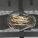 Meshsmith 3 Light 18 inch Bronze Flush Mount Ceiling Light in Bronze Steel