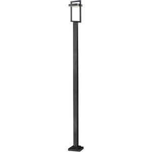 Luttrel LED 118 inch Black Outdoor Post Mounted Fixture