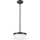 Renaud LED 9.25 inch Matte Black Pendant Ceiling Light