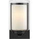 Willow 1 Light 4.5 inch Matte Black Wall Sconce Wall Light