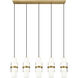Cayden 5 Light 4.75 inch Island Light