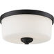 Arlington 2 Light 12.25 inch Flush Mount