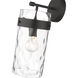 Fontaine 1 Light 6.5 inch Matte Black Wall Sconce Wall Light