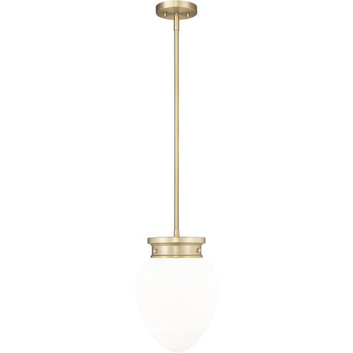 Gideon 1 Light 10 inch Modern Gold Pendant Ceiling Light