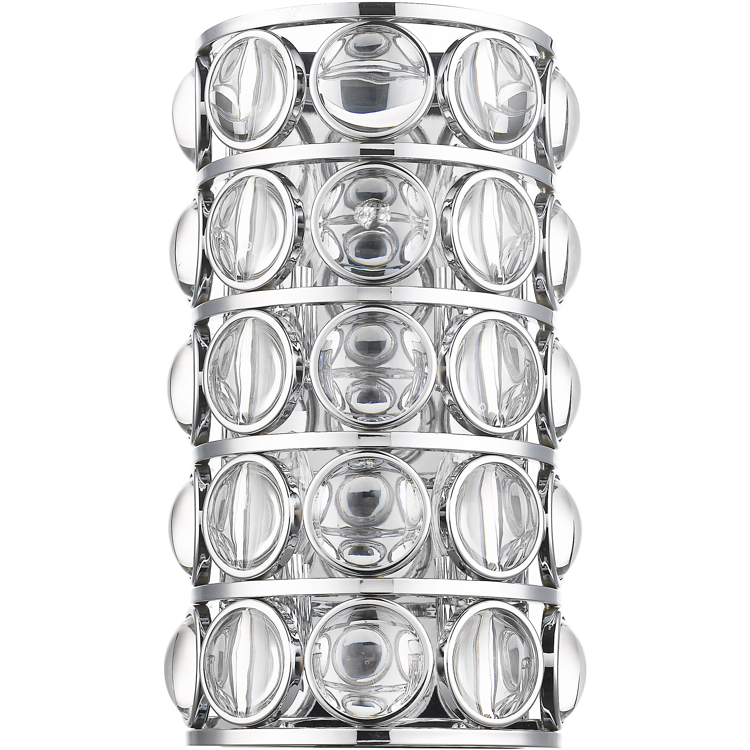 Eternity 4 Light 9.75 inch Chrome Wall Sconce Wall Light in 11