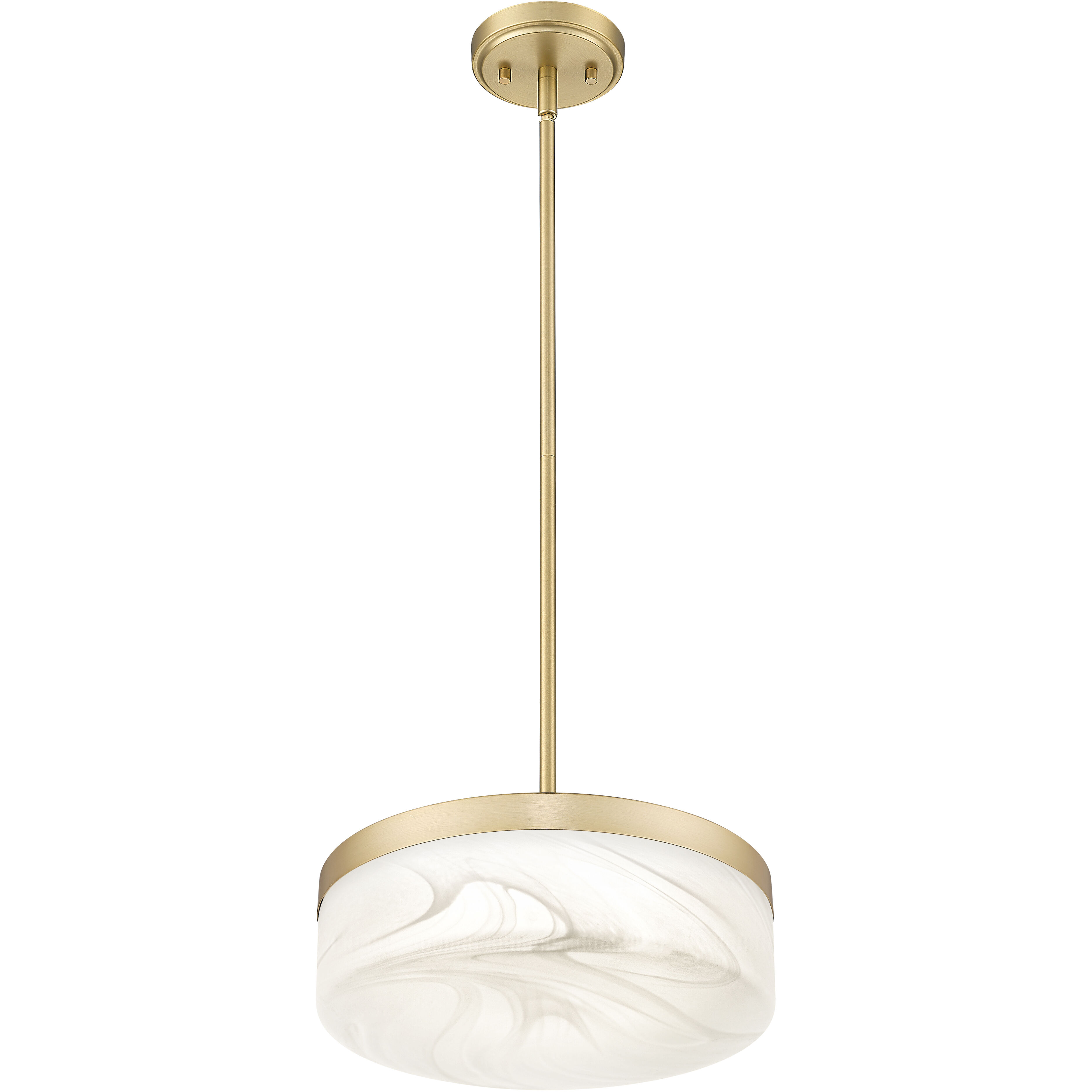 Renaud Pendant Ceiling Light in Modern Gold