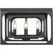 Easton 4 Light 15 inch Matte Black Flush Mount Ceiling Light