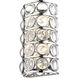 Eternity 4 Light 9.75 inch Chrome Wall Sconce Wall Light in 11