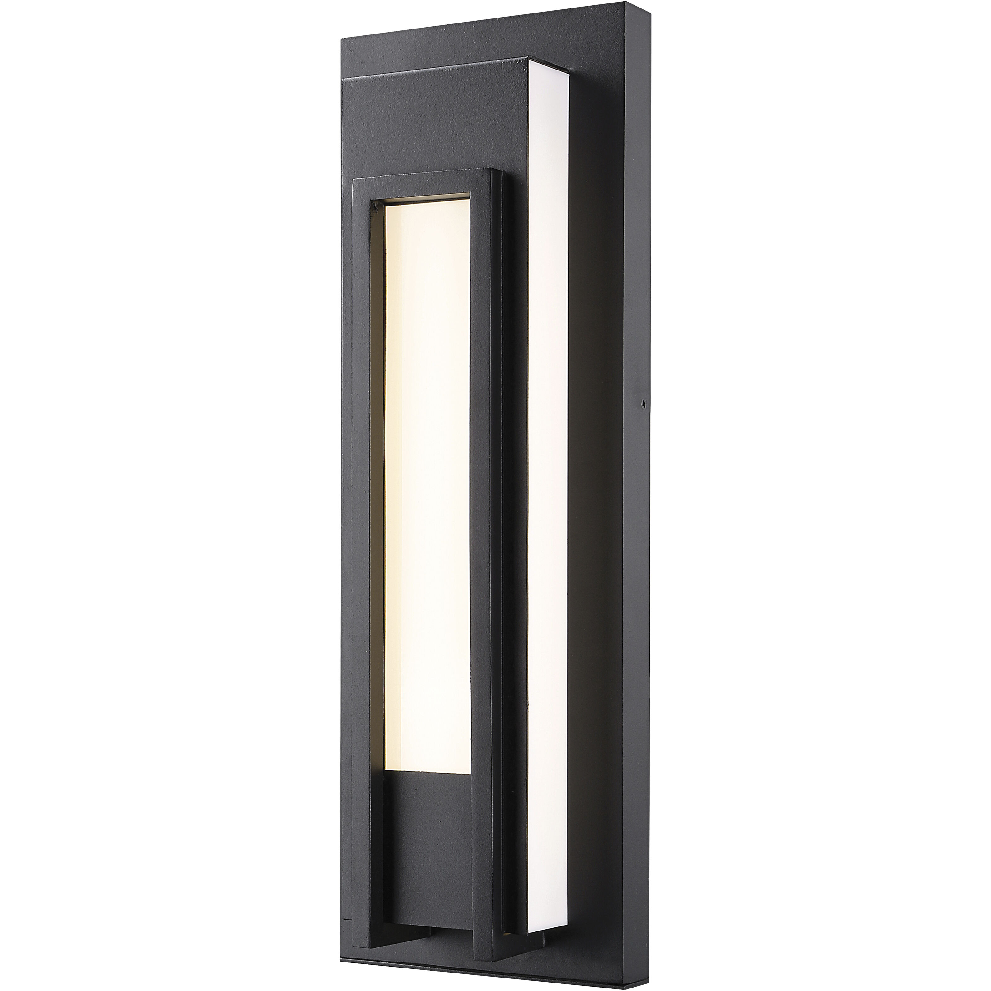 Z Lite 520M BK LED Keaton LED 20.25 inch Black Outdoor Wall Light