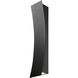 Landrum LED 24 inch Black Outdoor Wall Light