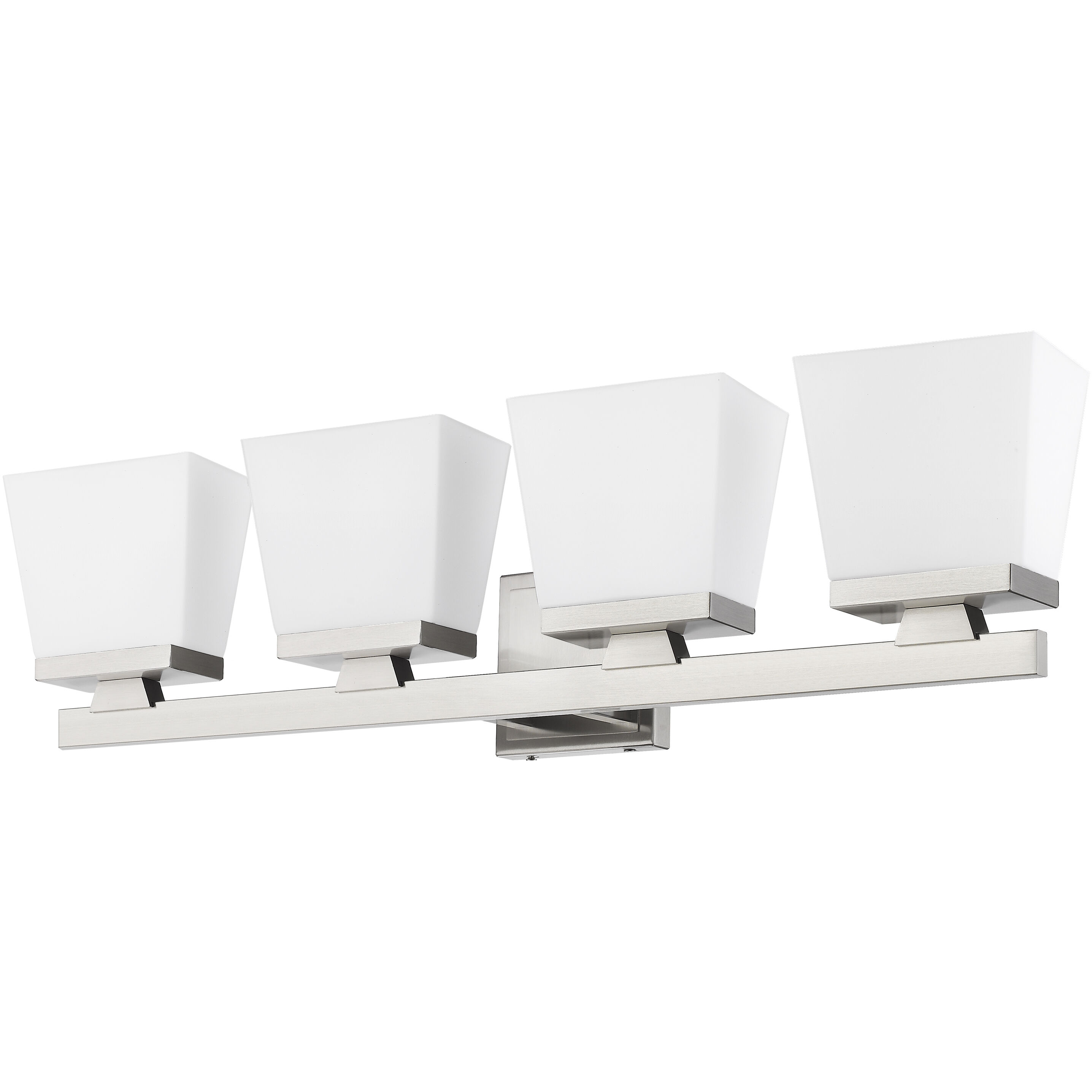 Astor 4 Light 29 inch Brushed Nickel Vanity Wall Light