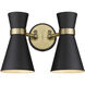 Soriano 2 Light 12.00 inch Wall Sconce