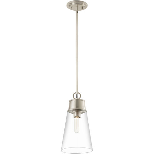 Wentworth 1 Light 7.5 inch Brushed Nickel Pendant Ceiling Light