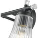 Belle 2 Light 16 inch Matte Black Bath Vanity Light Wall Light