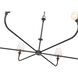 Tova 6 Light 65.75 inch Matte Black Chandelier Ceiling Light
