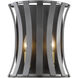 Geist 2 Light 10.5 inch Bronze Gold Wall Sconce Wall Light