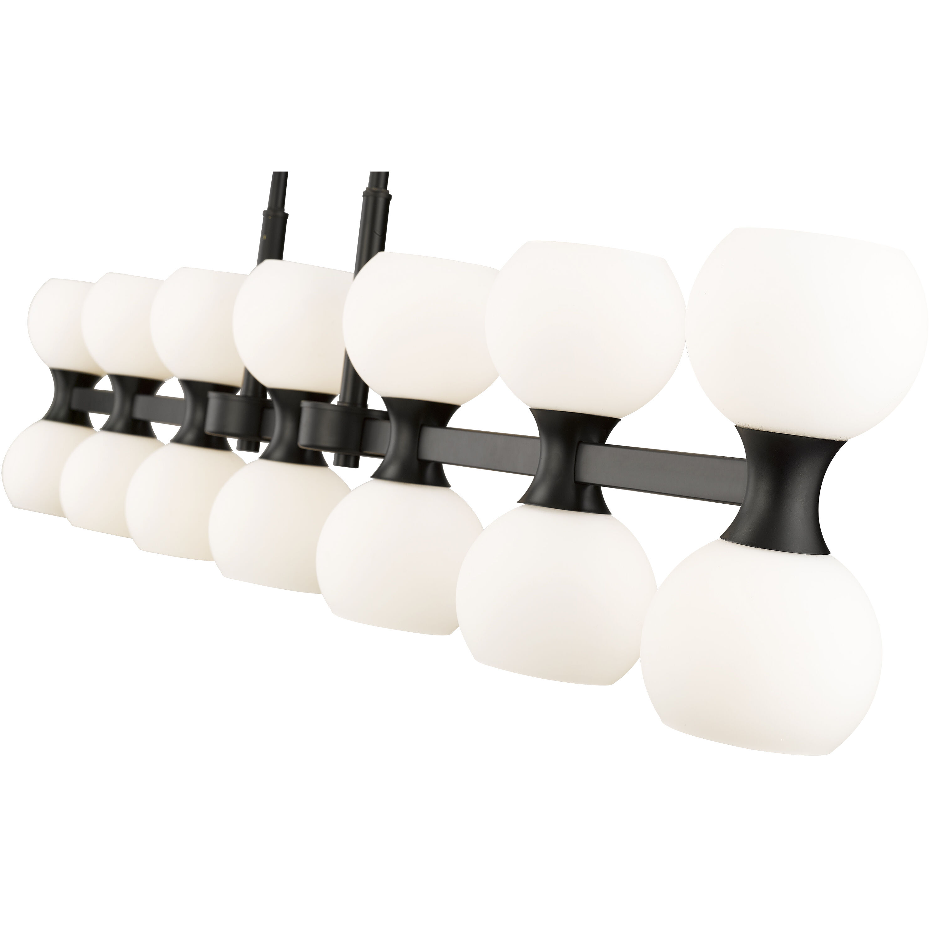 Z-Lite 494-14L-MB Artemis 14 Light 60 inch Matte Black