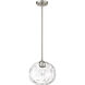 Chloe 1 Light 10 inch Brushed Nickel Pendant Ceiling Light