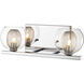 Auge 13.78 X 5.51 X 4.92 inch Chrome Vanity in G9