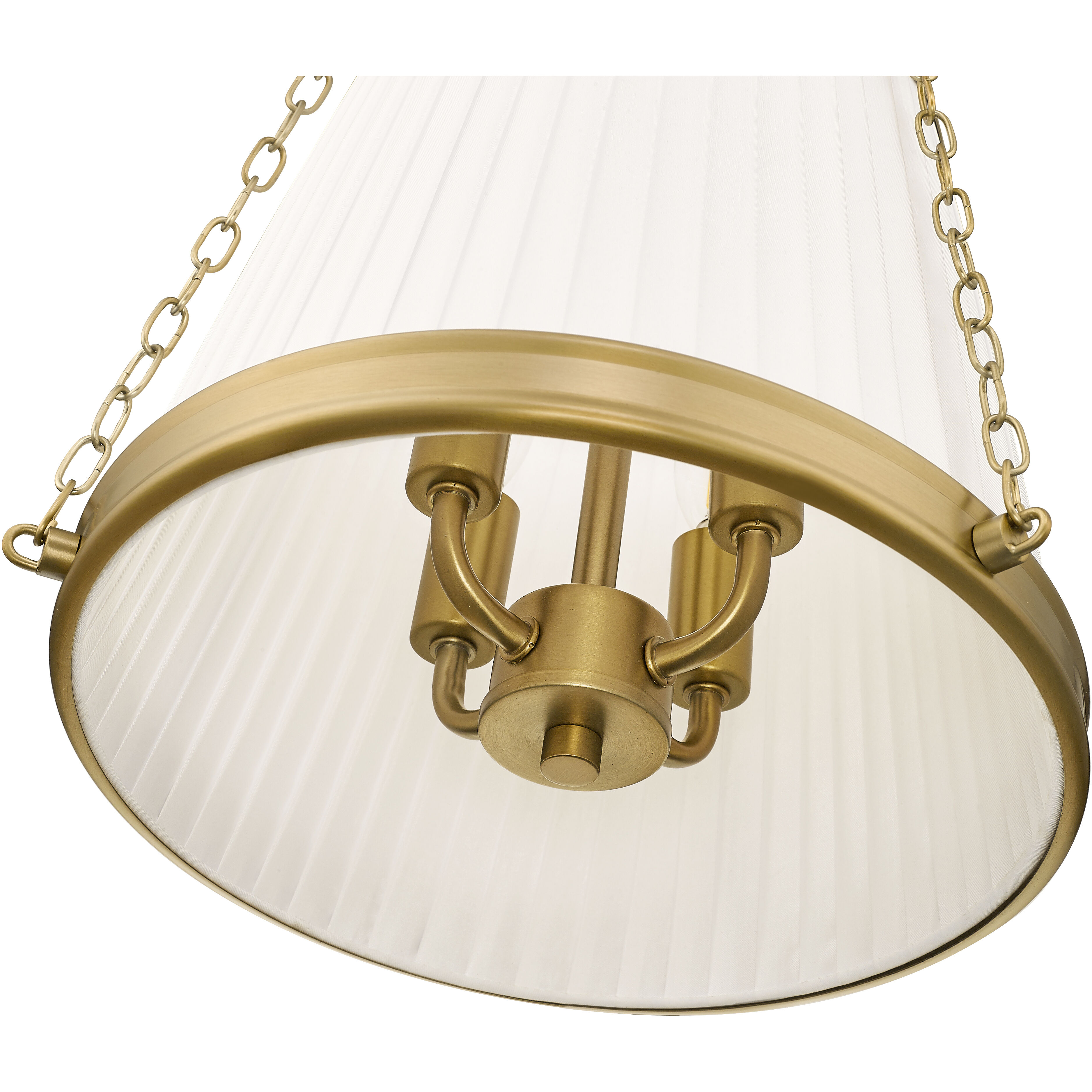 Madeline 4 Light 12 inch Modern Gold Pendant Ceiling Light