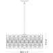 Dealey 5 Light 19.25 inch Matte Black Chandelier Ceiling Light