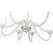 Katerina 8 Light 46 inch Brushed Nickel Chandelier Ceiling Light