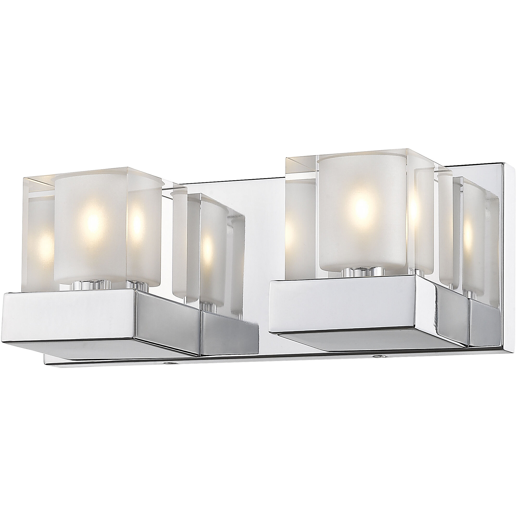 Fallon 2 Light 12 inch Chrome Vanity Wall Light in G9