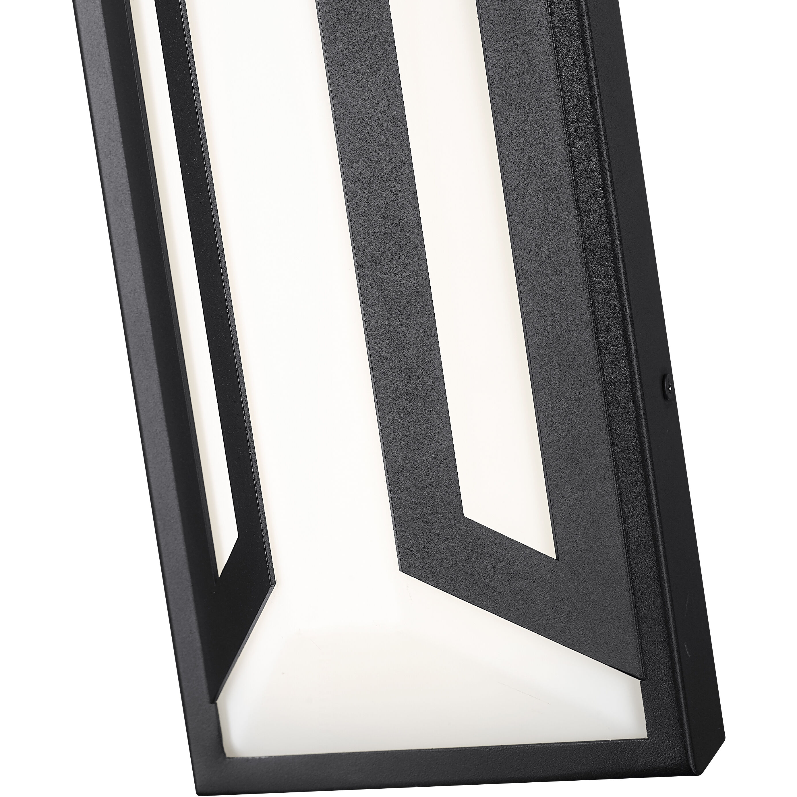 Banff LED 22 inch Sand Black Outdoor Wall Light in Soft Sand Black