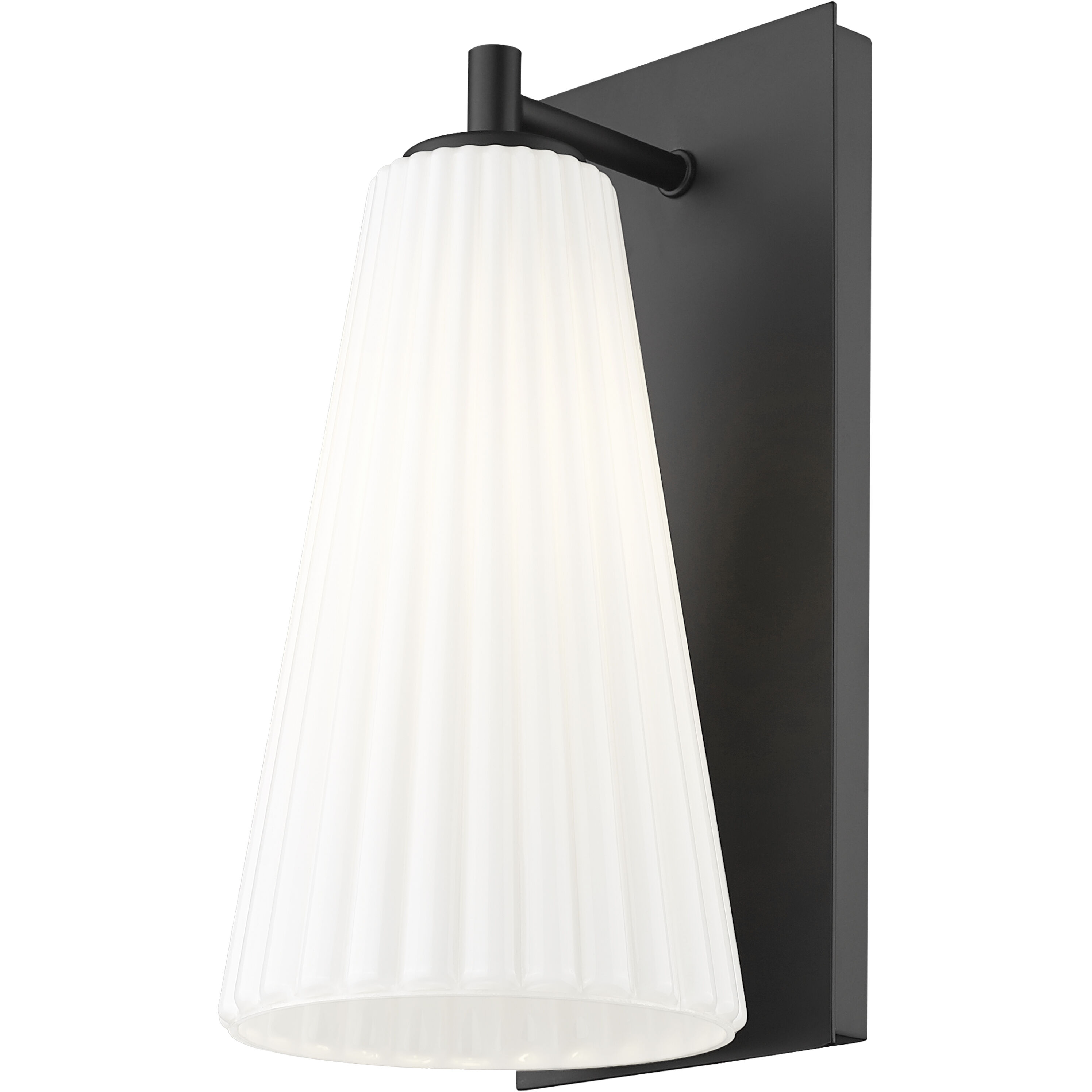 Farrell 1 Light 6 inch Matte Black Wall Sconce Wall Light