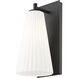 Farrell 1 Light 6 inch Matte Black Wall Sconce Wall Light